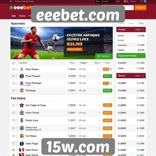 Apostas esportivas em destaque no eeebet